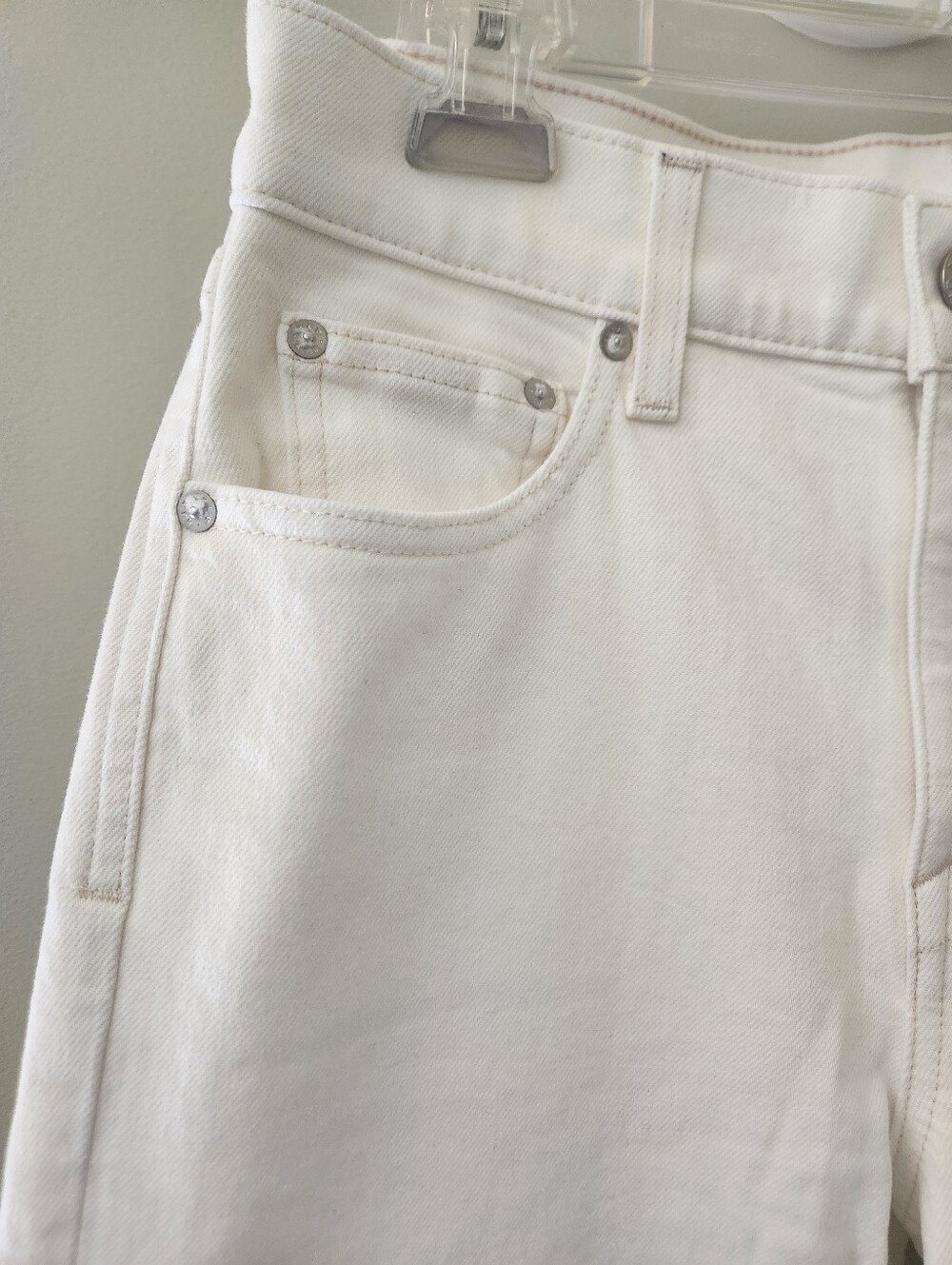 AYR Secret Sauce Jeans, Size 28, 29.5 Inch Inseam (Creme Soda) - Picture 6 of 12